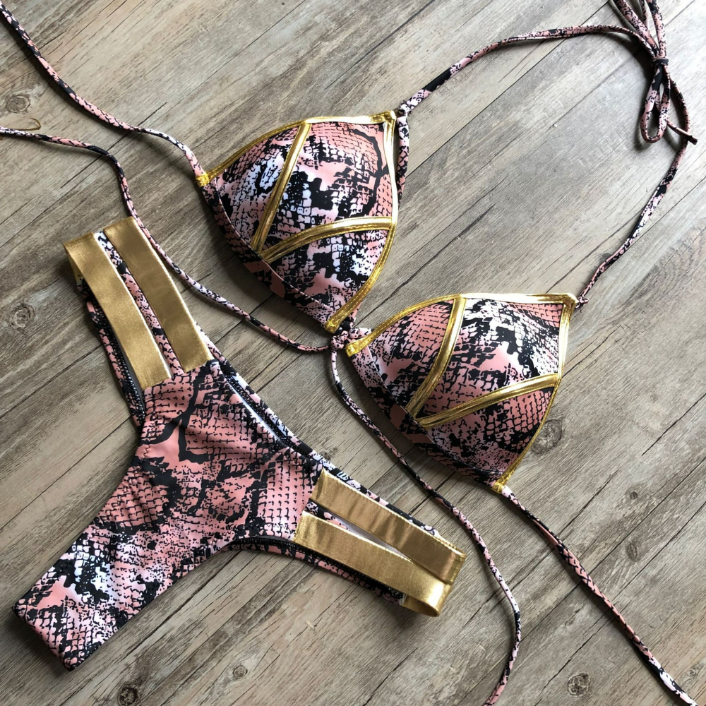 EliteContour⢠- High-Impact Bikini with Luxe Details
