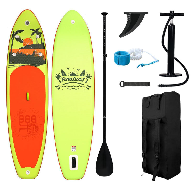 AquaGlide™ - Inflatable Stand Up Paddle Board Kit