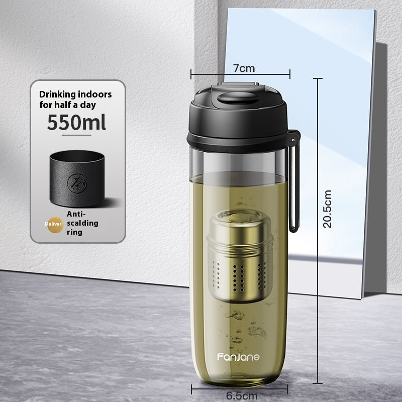 TeaFlow Pro™ – Magnetic Tea Infuser Bottle