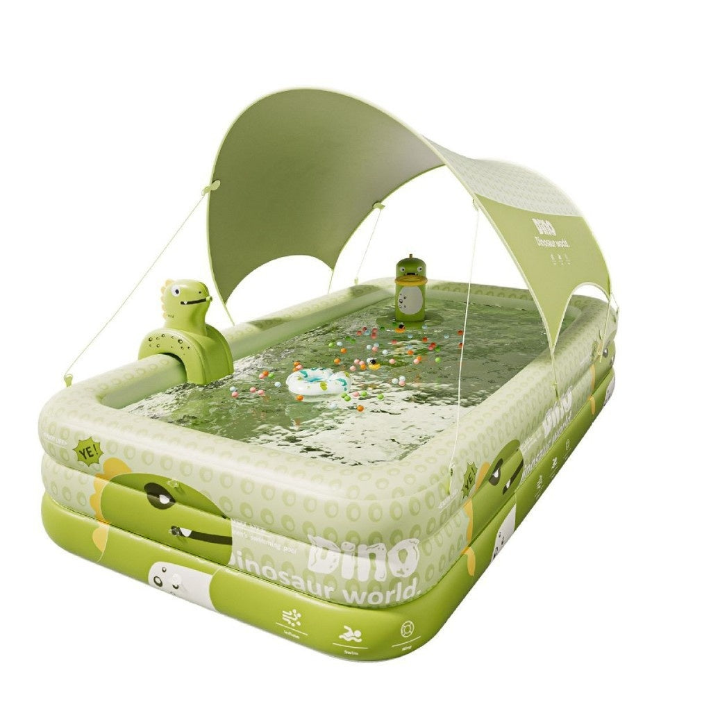 AquaPlay™ – Thickened Outdoor Inflatable Swimming Pool for Kids & Family Fun