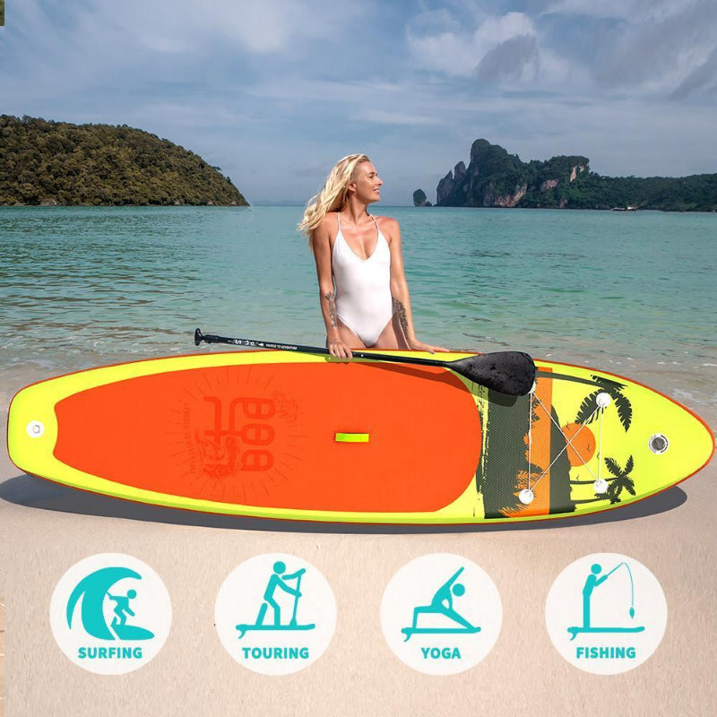 AquaGlide™ - Inflatable Stand Up Paddle Board Kit