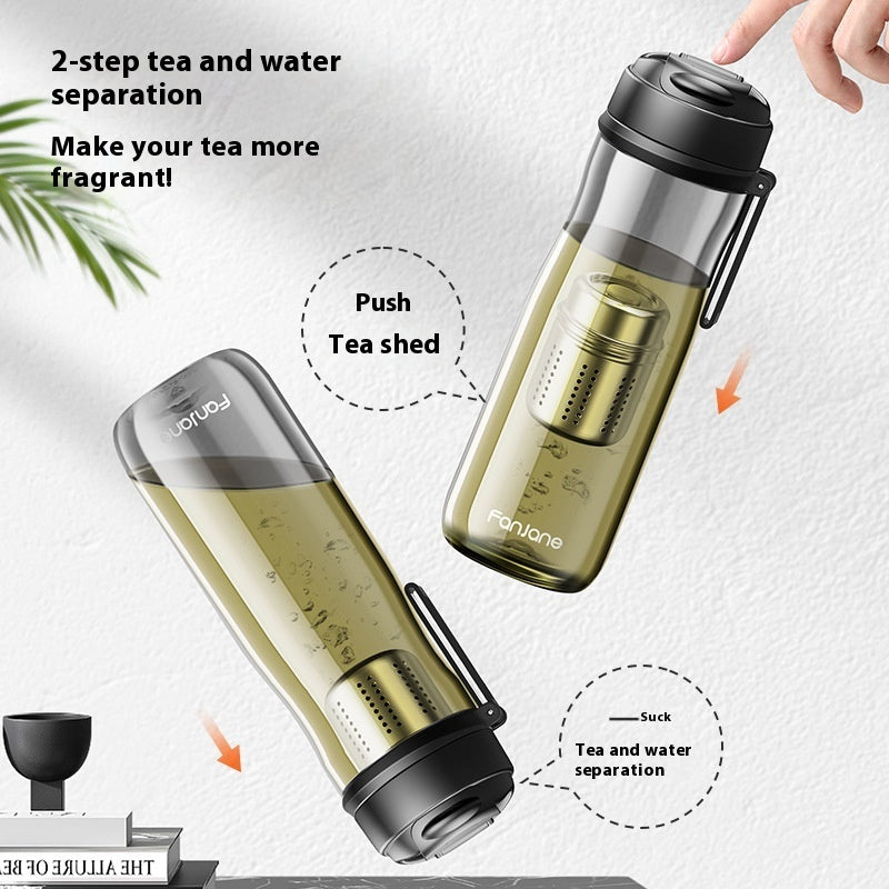 TeaFlow Pro™ – Magnetic Tea Infuser Bottle