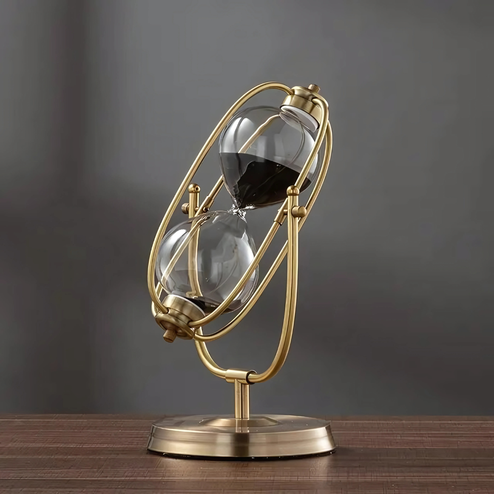 ChronoSphere 360° Rotating Metal Sand Hourglass™