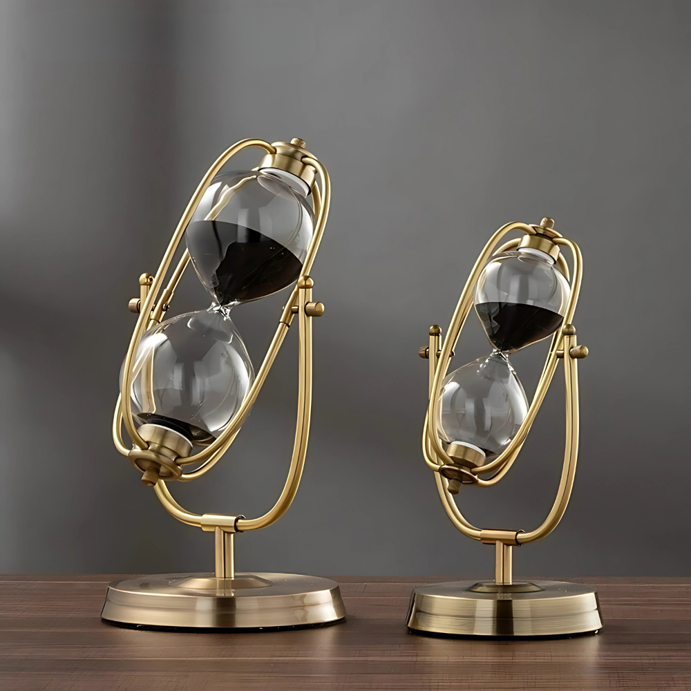 ChronoSphere 360° Rotating Metal Sand Hourglass™