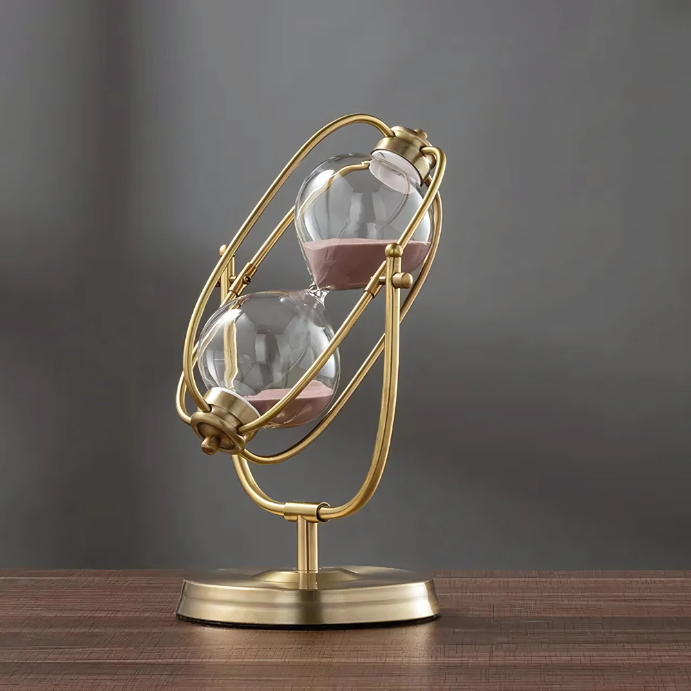 ChronoSphere 360° Rotating Metal Sand Hourglass™