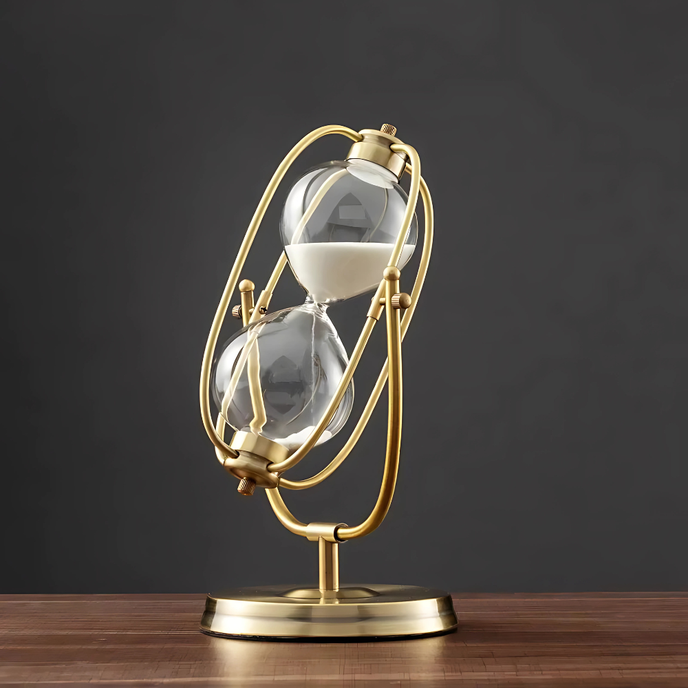 ChronoSphere 360° Rotating Metal Sand Hourglass™