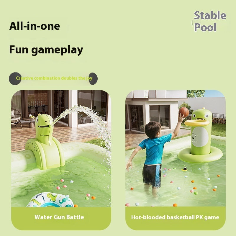 AquaPlay™ – Thickened Outdoor Inflatable Swimming Pool for Kids & Family Fun