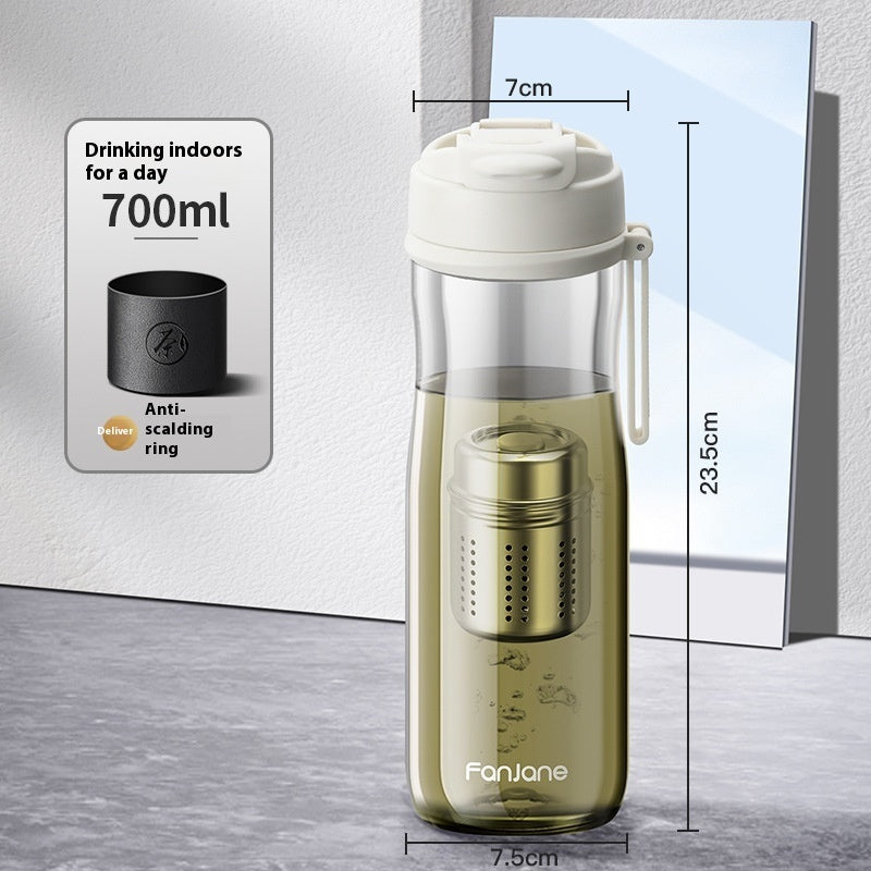 TeaFlow Pro™ – Magnetic Tea Infuser Bottle