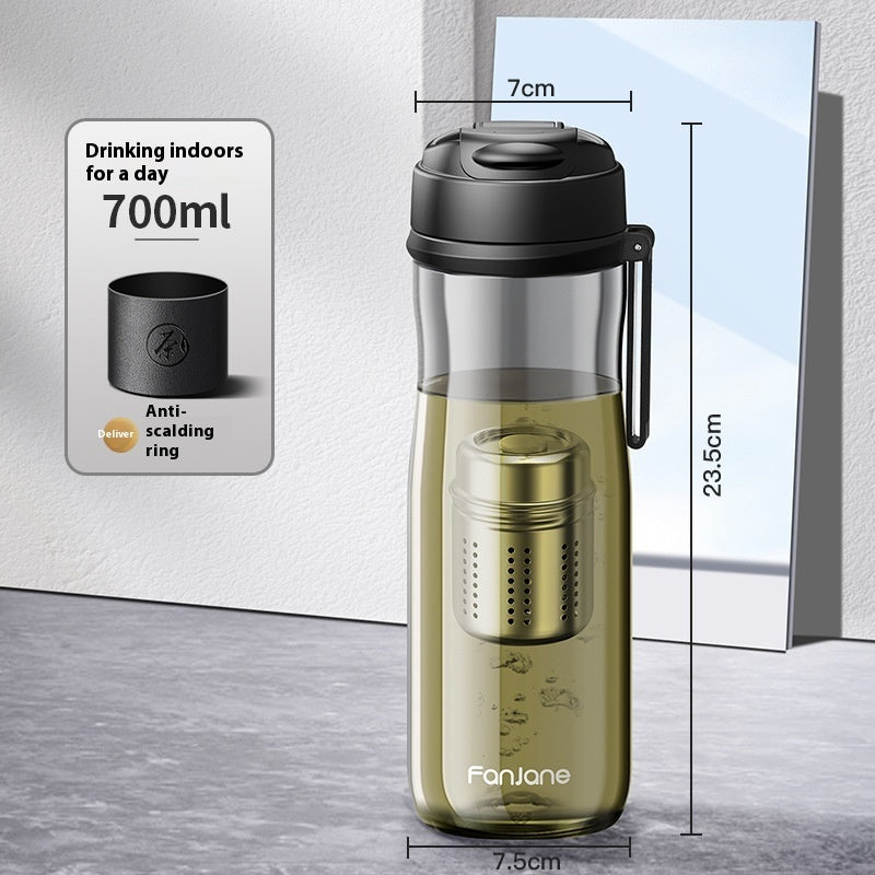 TeaFlow Pro™ – Magnetic Tea Infuser Bottle