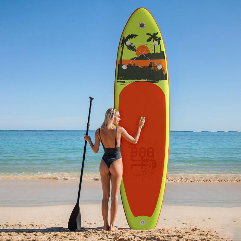 AquaGlide™ - Inflatable Stand Up Paddle Board Kit