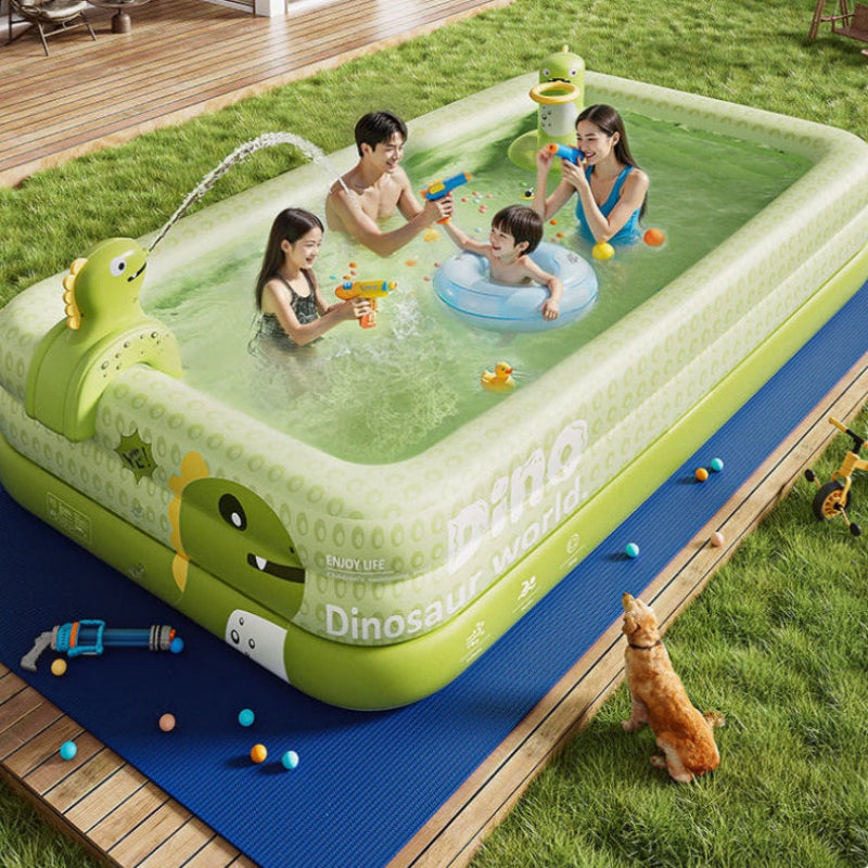 AquaPlay™ – Thickened Outdoor Inflatable Swimming Pool for Kids & Family Fun