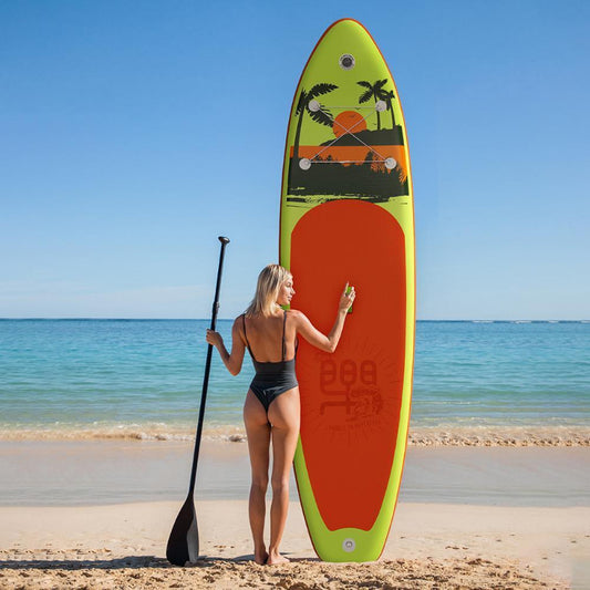 AquaGlide™ - Inflatable Stand Up Paddle Board Kit
