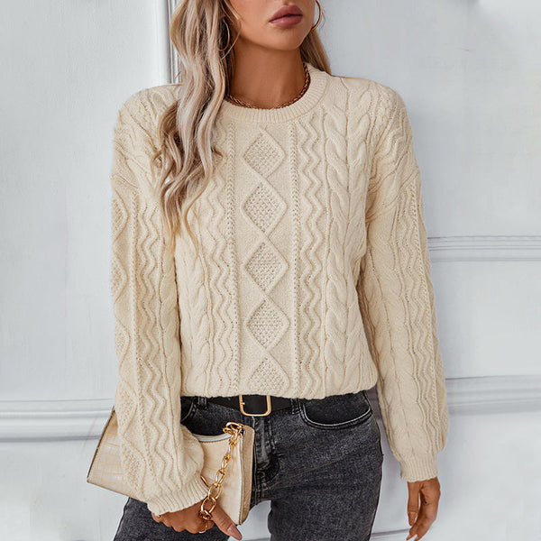 Cozy Retro Sweater Top