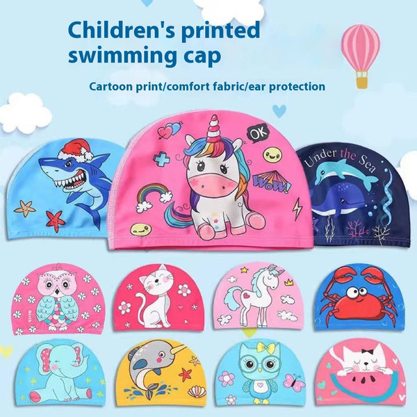 SplashMates Cartoon Swim Cap